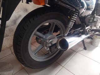 Honda CB 250 Verde/Plata