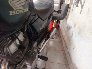 Honda CB 250 Verde/Plata