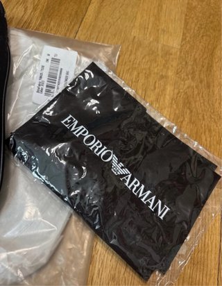 Bolso bandolera Emporio Armani negro