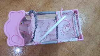 Armario/Cambiador Muñecas Rosa