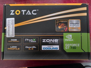 ZOTAC GeForce GT 730 4GB DDR3 – NUEVA EN CAJA