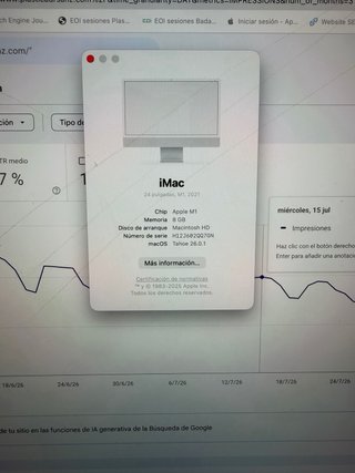 iMac 24” 8GB 256GB Leer