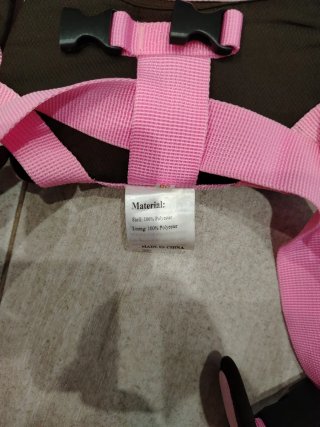 Portabebés Gb life marrón y rosa