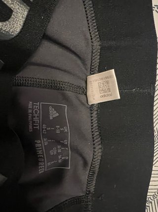 Mallas Adidas Negro Estampado Círculos