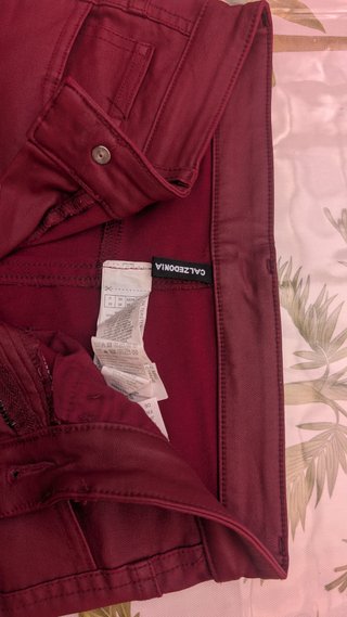 Pantalón Calzedonia Rojo Talla XS