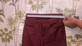 Pantalón Calzedonia Rojo Talla XS