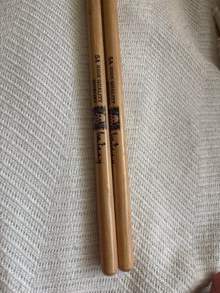 Baquetas Percusión 5A Hickory
