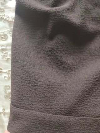 Conjunto Top y Falda Marrón