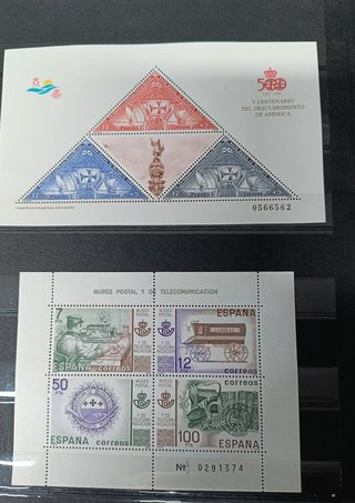 Hojitas Sellos España Exfilna Nuevas