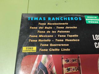 Vinilo Los Tres Caballeros - Temas Rancheros