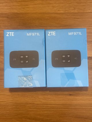 2 x ZTE MF971L Router WiFi 4G LTE Portátil