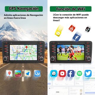 Radio Audi A3 Carplay/Android Auto