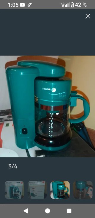 Cafetera Fagor Piccolo CC-640 Vintage