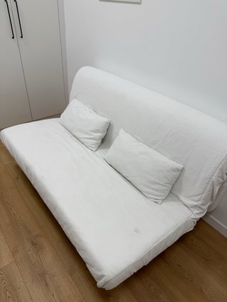 Divano letto bianco Ikea