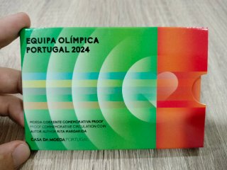 Moeda 2€ Equipa Olímpica Portugal 2024
