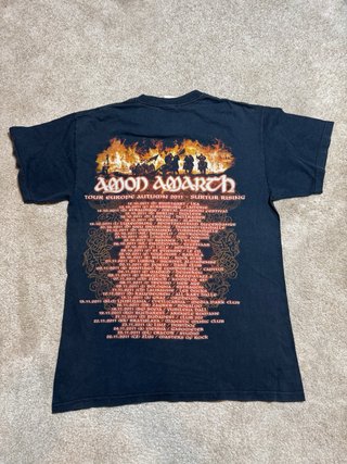 Camiseta Amon Amarth Negra 2011