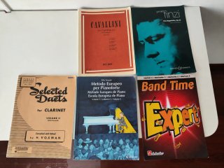 Lote Libros Clarinete y piano - Stièvenard, Cavall
