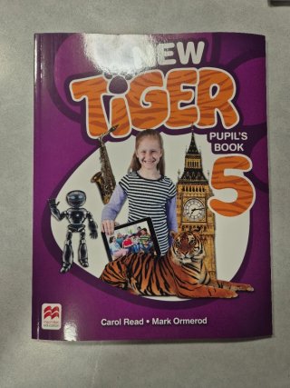 Libro de inglés de 5 primaria New Tiger