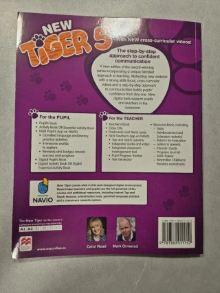 Libro de inglés de 5 primaria New Tiger