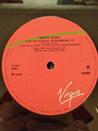 Vinilo Simple Minds - Alive & Kicking