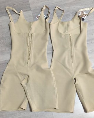 Faja Colombiana Reductora Moldeadora Beige