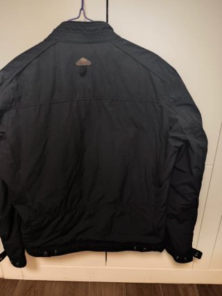 Cazadora Massimo Dutti Negra Hombre