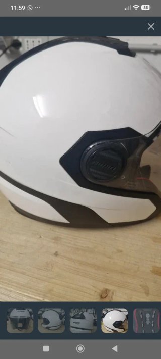 Casco de moto Nolan marca italy