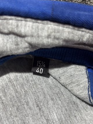 Camisa Scalpers Cuadros Azul Talla M