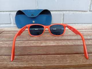 Gafas de Sol Ray-Ban Azules y Naranjas. Para Niño.