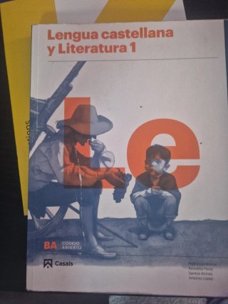Lengua castellana y literatura 1, Le Bachillerato