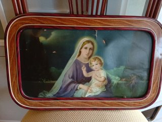 Cuadro Virgen con Niño Jesús