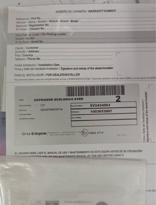Enfriador EVER de Bergstrom
