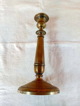 Portacandele vintage ottone anni '50