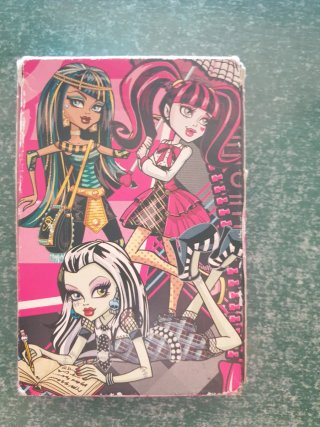 Baraja de cartas Fournier Monster High