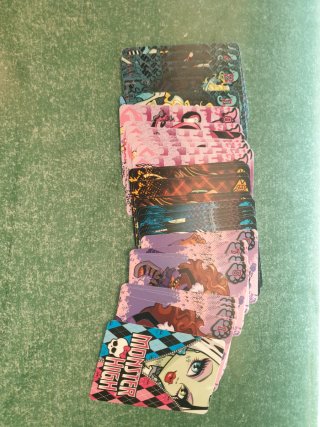 Baraja de cartas Fournier Monster High