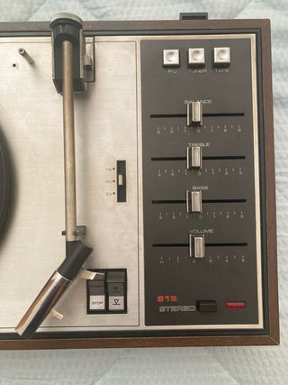 Giradischi Philips 815 Stereo Beige/Marrone