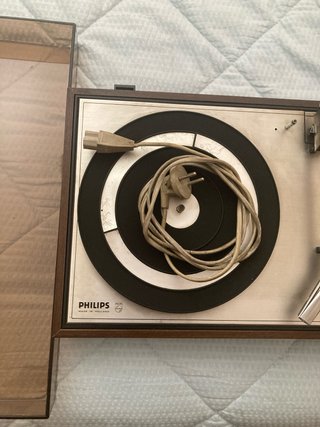 Giradischi Philips 815 Stereo Beige/Marrone