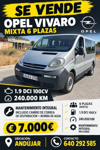 Opel Vivaro 2003