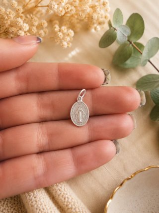 ÚLTIMO! Colgante Virgen Milagrosa Plata 925