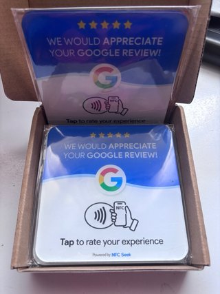 Tarjeta NFC Google Review