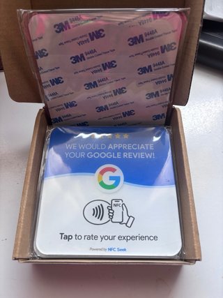 Tarjeta NFC Google Review