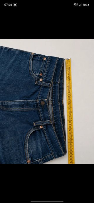 Jeans Levi's Uomo Blu Scuro Vintage Straight