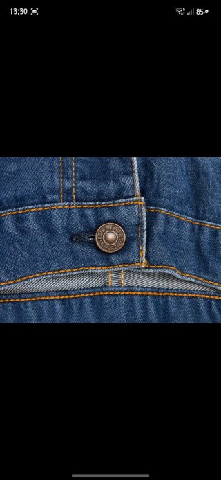 Jeans Levi's Uomo Blu Scuro Vintage Straight
