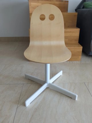 Silla infantil de madera Ikea