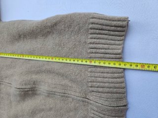 Cardigan Polo Ralph Lauren Lã de Ovelha Bege