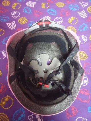 Casco bici rosa 5-6 años xs 50-53 cmtros