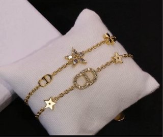 Pulsera Acero Inoxidable Logo CD Estrellas
