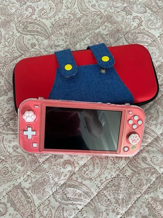 Nintendo Switch Lite Rosa Ed. Animal Crossing
