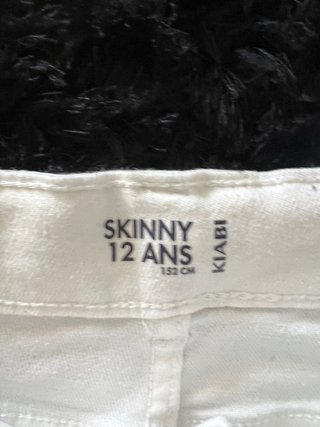 Pantalones vaqueros skinny blancos