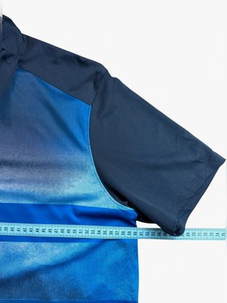 Vintage Oakley Polo Blue y2K retro Streetwear